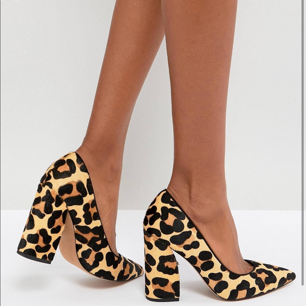 ASOS Panama leather heels
